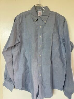 Brooks Brothers Blue Button-Down Oxford Shirt